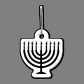 Zipper Clip & Menorah Tag W/ Tab